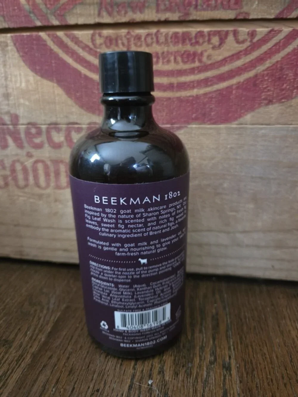 Beekman 1802 Fig Leaf Goat Hand & Body Wash 12.5oz Retired Lavender Oil